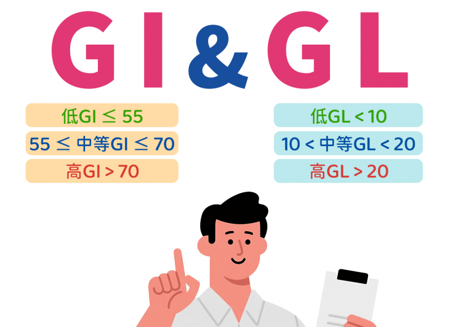 控糖人必須搞懂的兩個(gè)指標(biāo) GI & GL