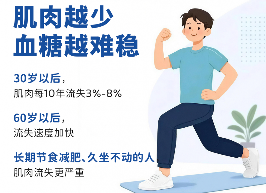糖友增肌怎么吃？怎么動？科學方法學起來